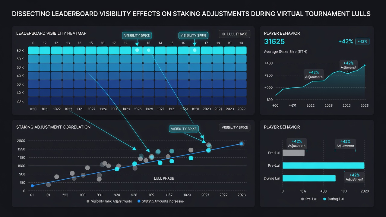Data charts comparing staking adjustments across regions with varying leaderboard visibility settings in June 2026