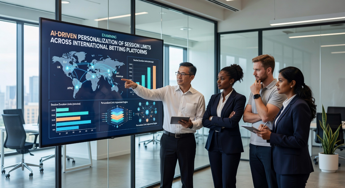 Dashboard showing personalized session limit adjustments powered by AI analytics
