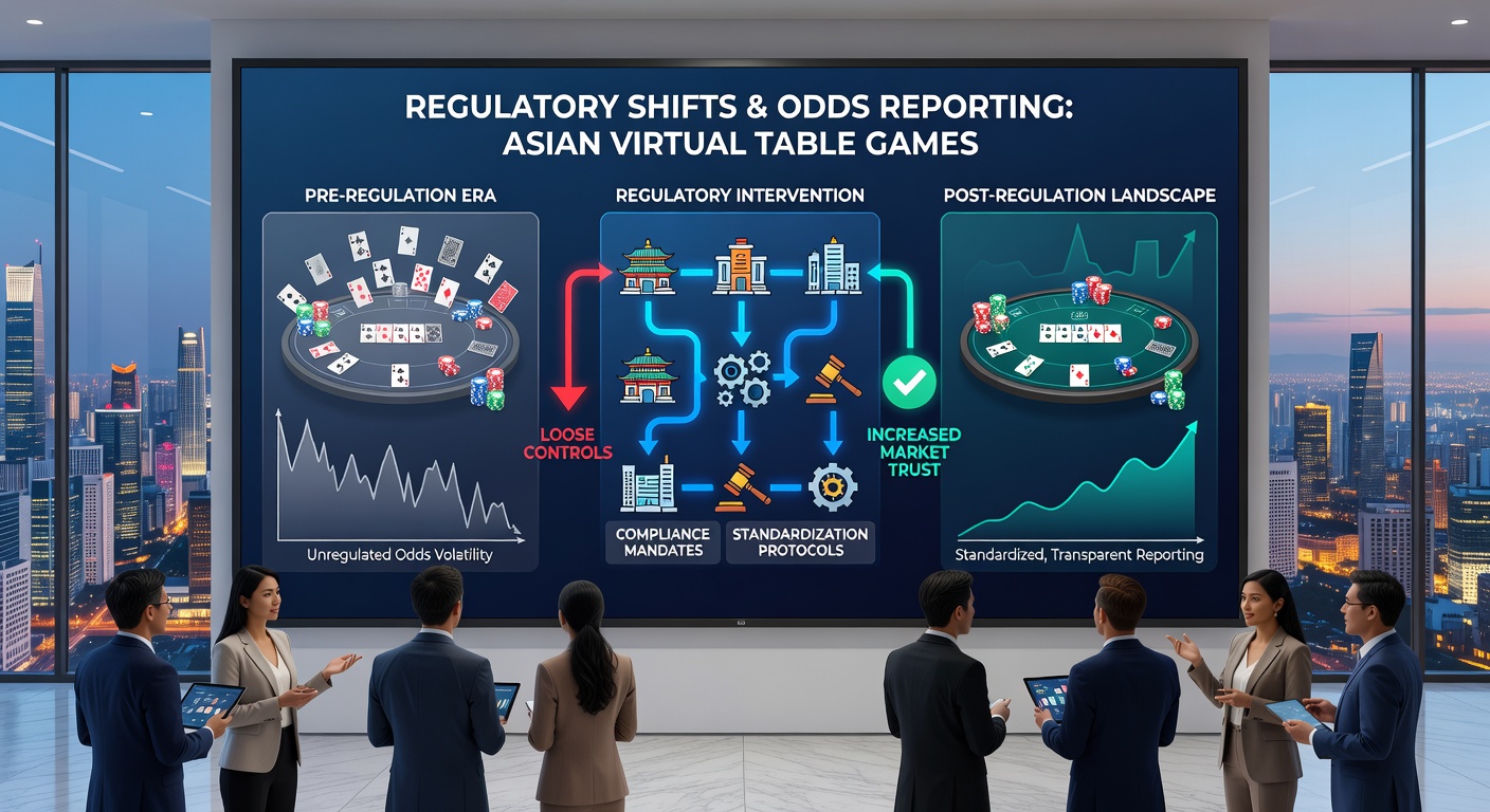 Analysts examining digital dashboards displaying virtual table game odds data
